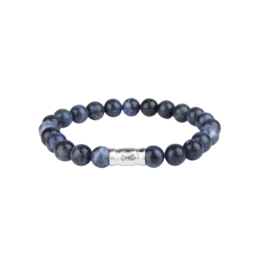 Aze jewels Aze jewels armband AZ-BS004-A-175 Bracelet Blue Ridge - 8mm (17,5cm) heren