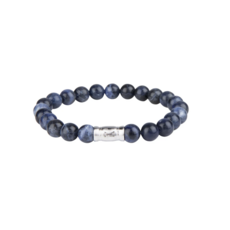 Aze jewels Aze jewels armband AZ-BS004-A-175 Bracelet Blue Ridge - 8mm (17,5cm) heren