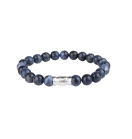 Aze jewels Aze jewels armband AZ-BS004-A-175 Bracelet Blue Ridge - 8mm (17,5cm) heren