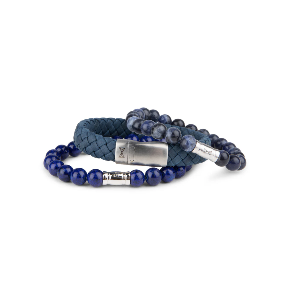 Aze jewels Aze jewels armband AZ-BS005-A-190 Bracelet Mount Fuji - 8mm (19,0cm)