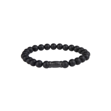 Aze jewels Aze jewels armband AZ-BS002-A-175 Bracelet Black Elk Peak - 8mm (17,5cm)
