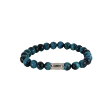 Aze jewels Aze jewels armband AZ-BS027-A-190 Bracelet Azurite Blue Peak - 8mm (19,0cm)