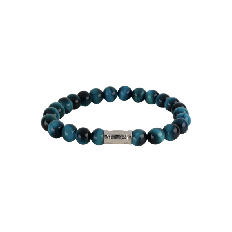 Aze jewels Aze jewels armband AZ-BS027-A-190 Bracelet Azurite Blue Peak - 8mm (19,0cm)