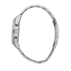 Maserati Maserati watch R8853151005 Attrazione chronograph Silver - Blue ( zilver - blauw ) herenhorloge - 43 MM