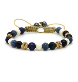 Karma Jewelry Karma Jewelry Armband 80198 Bracelet Spiral Yara XS beads gold crystal 6 MM