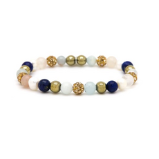 Karma Jewelry Karma Armband 80194EL Bracelet Spiral Marise XS Elastic gold crystal 6 MM