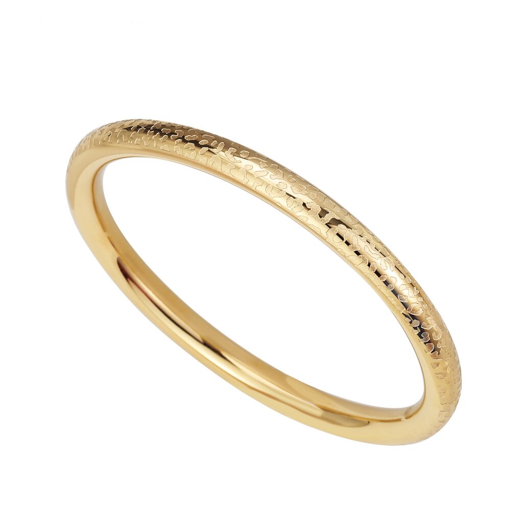 Rose & Camellia Rose & Camellia armband 7501 Bracelet Round bangle panther stainless steel gold 5 MM