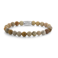 Rebel & Rose Rebel & Rose armband RR-80121-S-L Bracelet Stones Only Desert Storm - 8 MM - 19 CM