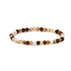 Karma Jewelry Karma Jewelry Armband 84668EL Bracelet Spiral Hanae XXS Black crystal 4 MM