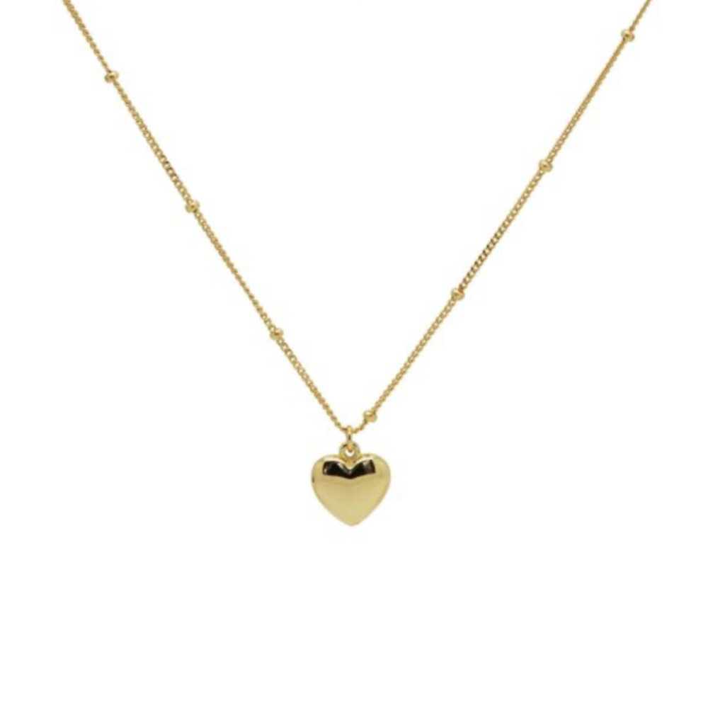 Karma Jewelry Karma Jewelry Ketting T319GP Necklace Elise 925 sterling zilver 14k gouden plating 38 - 45 CM