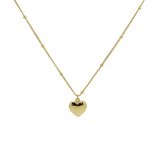 Karma Jewelry Karma Jewelry Ketting T319GP Necklace Elise 925 sterling zilver 14k gouden plating 38 - 45 CM