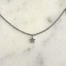 Karma Jewelry Karma Jewelry ketting T263 Necklace Starlight 925 Sterling zilver 3 MM - 38 +7 CM