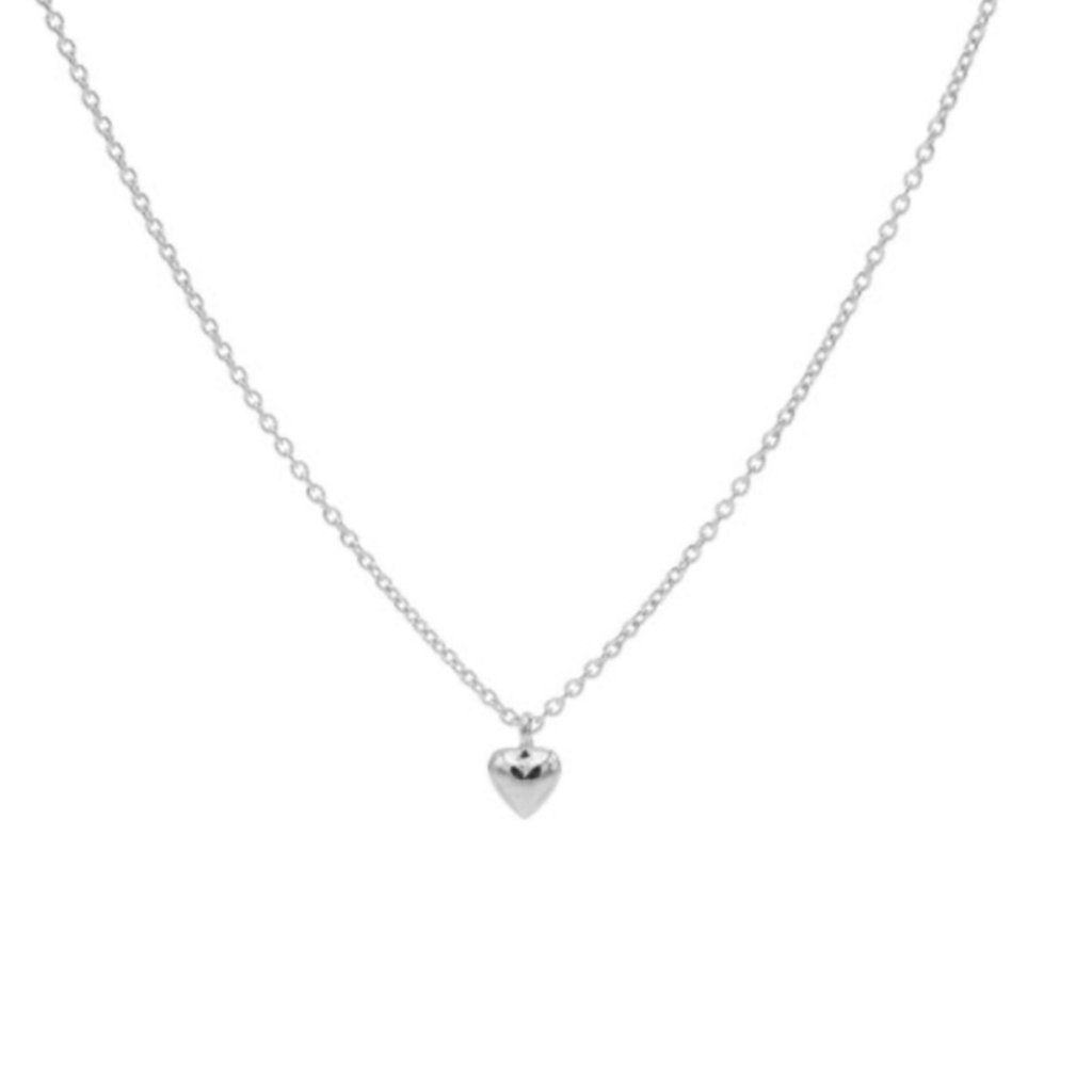 Karma Jewelry Karma Ketting T245 Necklace 3D Heart 925 sterling silver 38 - 45 CM