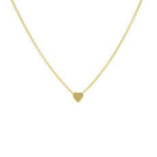 Karma Jewelry Karma Jewelry ketting T29GP Necklace Heart 925 silver gold plated 38 + 7 CM
