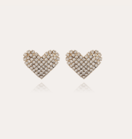 Gas Bijoux Jewelry Gas Bijoux oorbellen 510978 Ava heart earrings gold