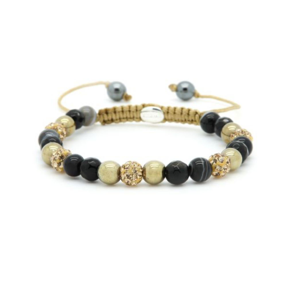 Karma Jewelry Karma Jewelry armband 83784 Bracelet Spiral Tuscan Sun crystal beads XS 6 MM