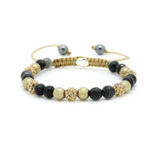 Karma Jewelry Karma Jewelry armband 83784 Bracelet Spiral Tuscan Sun crystal beads XS 6 MM