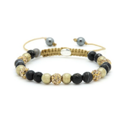 Karma Jewelry Karma Jewelry armband 83784 Bracelet Spiral Tuscan Sun crystal beads XS 6 MM