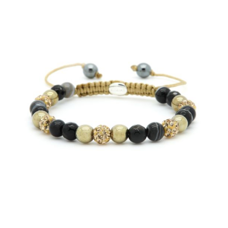 Karma Jewelry Karma Jewelry armband 83784 Bracelet Spiral Tuscan Sun crystal beads XS 6 MM