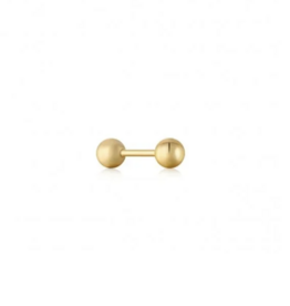 Ania Haie Ania Haie oor piercing ear edit E035-02G gold scherpe barbell single Earring gold 3 MM