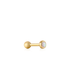 Ania Haie Ania Haie ear piercing E035-11G gold opal single earring