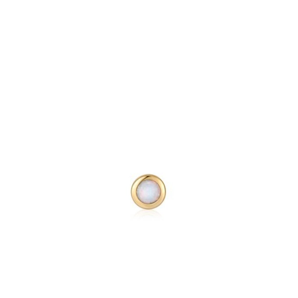 Ania Haie Ania Haie ear piercing E035-11G gold opal single earring