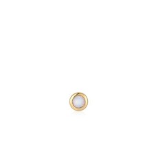 Ania Haie Ania Haie ear piercing E035-11G gold opal single earring