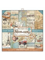 Stamperia Around the World 12x12 Inch Paper Pack (SBBL28)