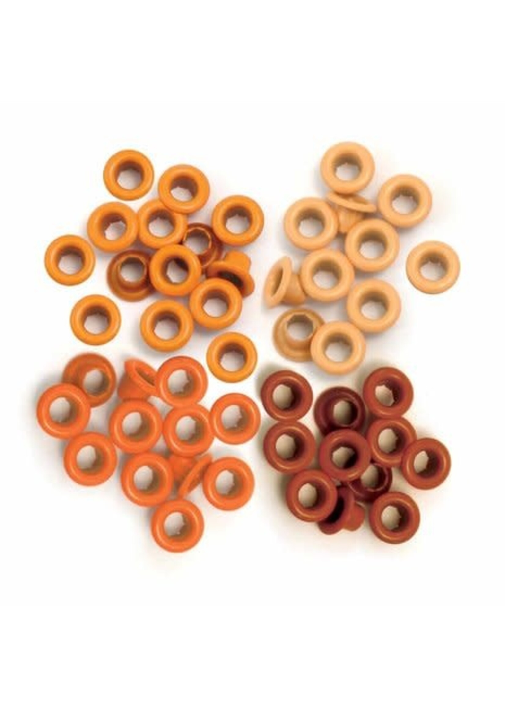 We 'R Memory Keepers Orange Crop-A-Dile Standard Eyelet (60pcs) (41574-9)