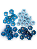 We 'R Memory Keepers Blue Crop-A-Dile Standard Eyelet (60pcs) (41578-7)