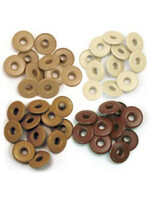 We 'R Memory Keepers Brown Crop-A-Dile Wide Eyelet (40pcs) (41593-0)