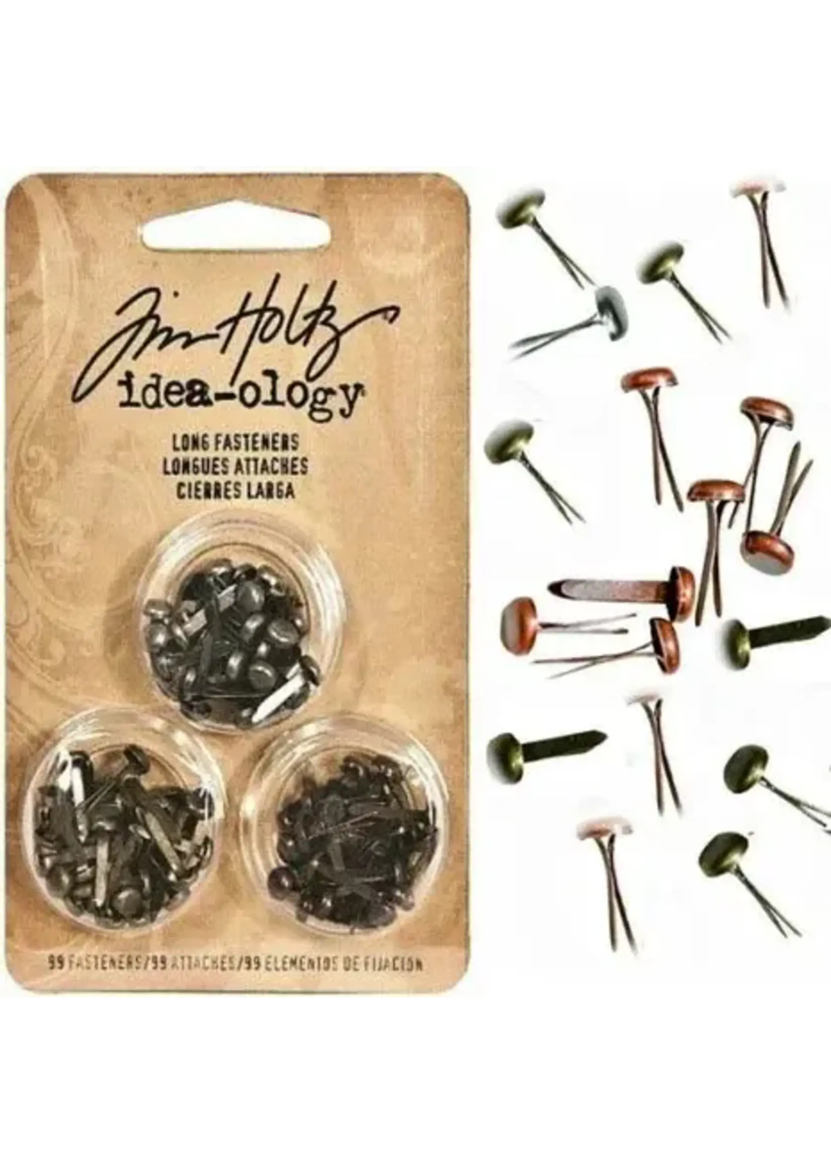 Tim Holtz Tim Holtz Long Fasteners (99pcs) (TH92703)