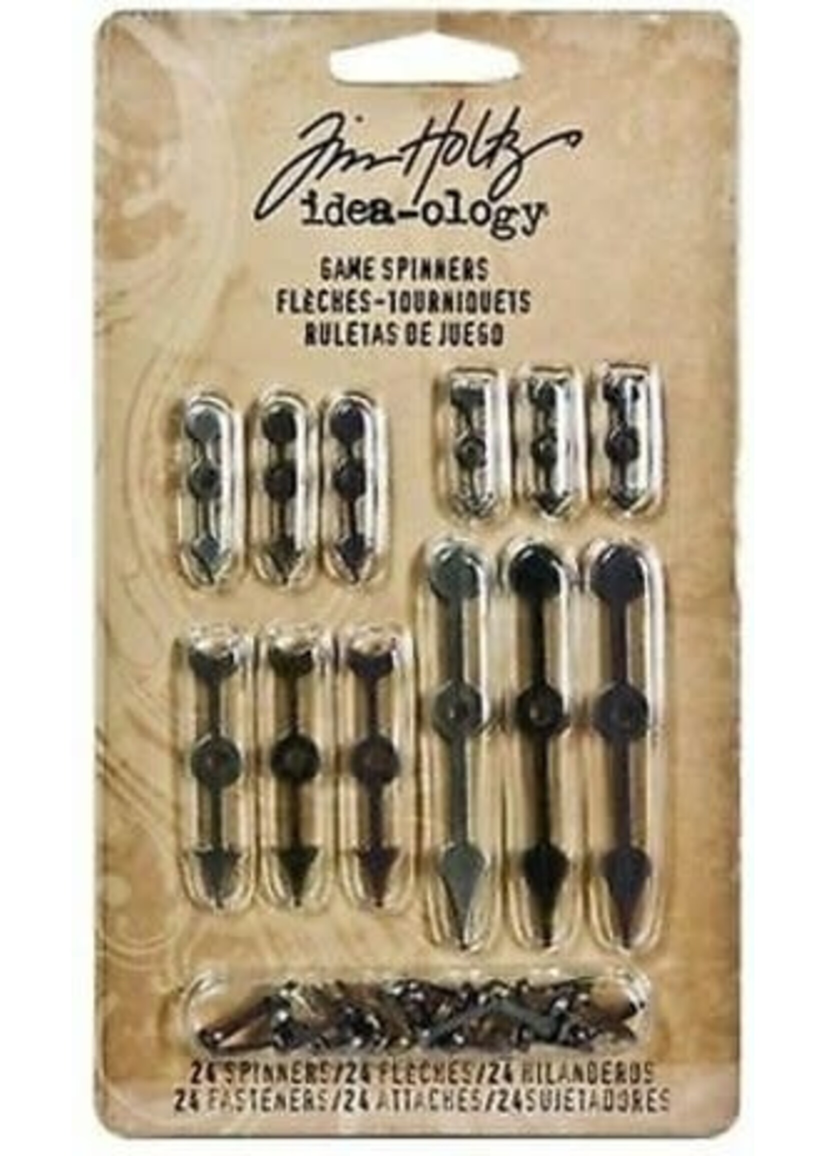 Tim Holtz Tim Holtz Game Spinners (24pcs) (TH92717)