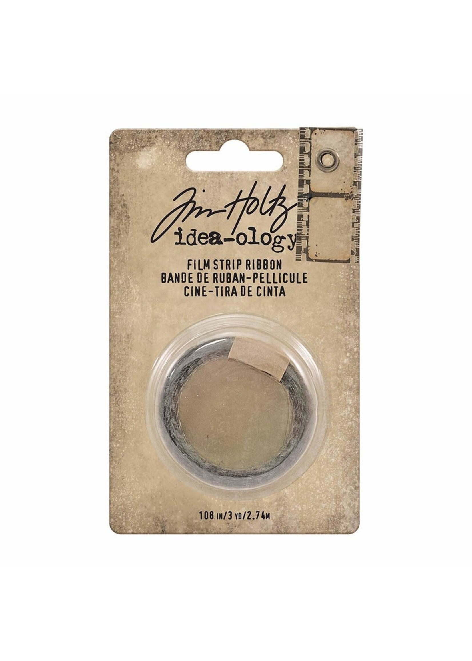 Tim Holtz Tim Holtz Filmstrip Ribbon (3yards) (TH92820)