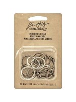 Tim Holtz Tim Holtz Mini Book Rings (18pcs) (TH93272)