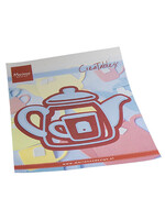 Marianne Design LR0803 - Teapot & glass