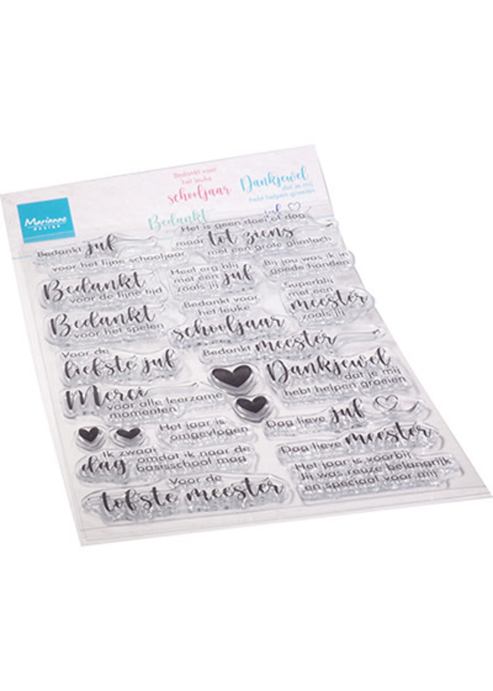 Marianne Design CS1096 - Juffen en Meesters