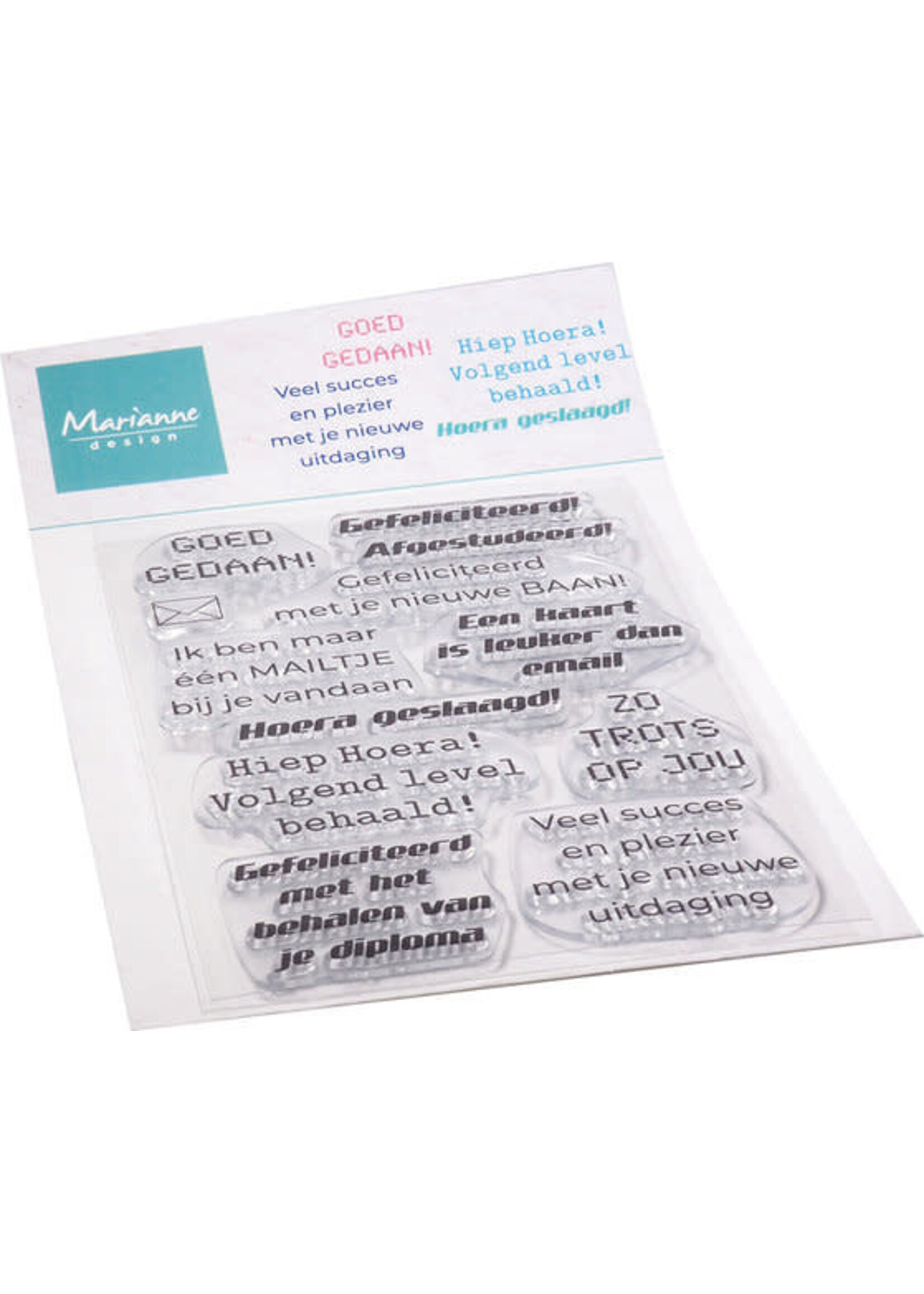 Marianne Design Clear Stamps Volgend Level (CS1097)