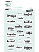 Craftlab Friendz Clear Stamps Kerstpost NL (CCL-FR-STAMP273)