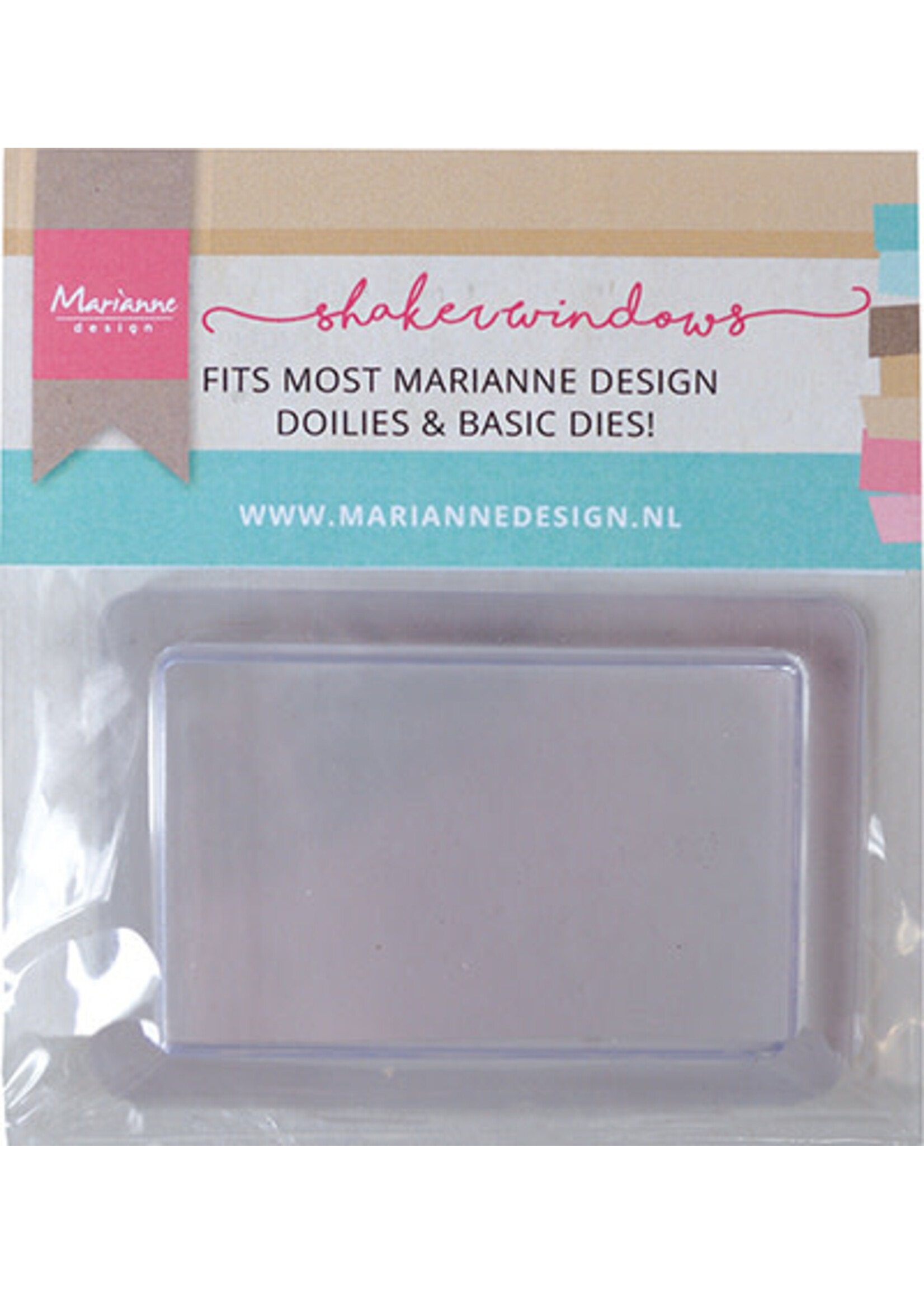 Marianne Design LR0039 - Shaker Windows - Rectangle