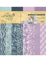 Graphic45 Make a Splash 12x12 Inch Patterns & Solids Pack (4502668)