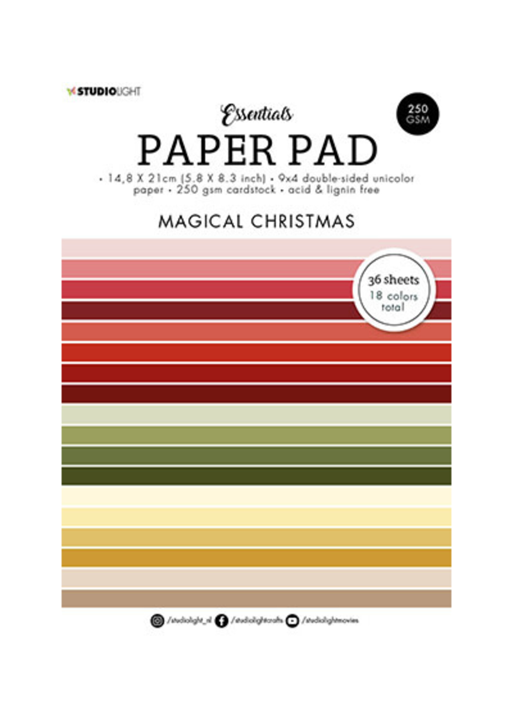 Studio Light SL-ES-PP99 - Paper Magican Christmas Essentials nr.99