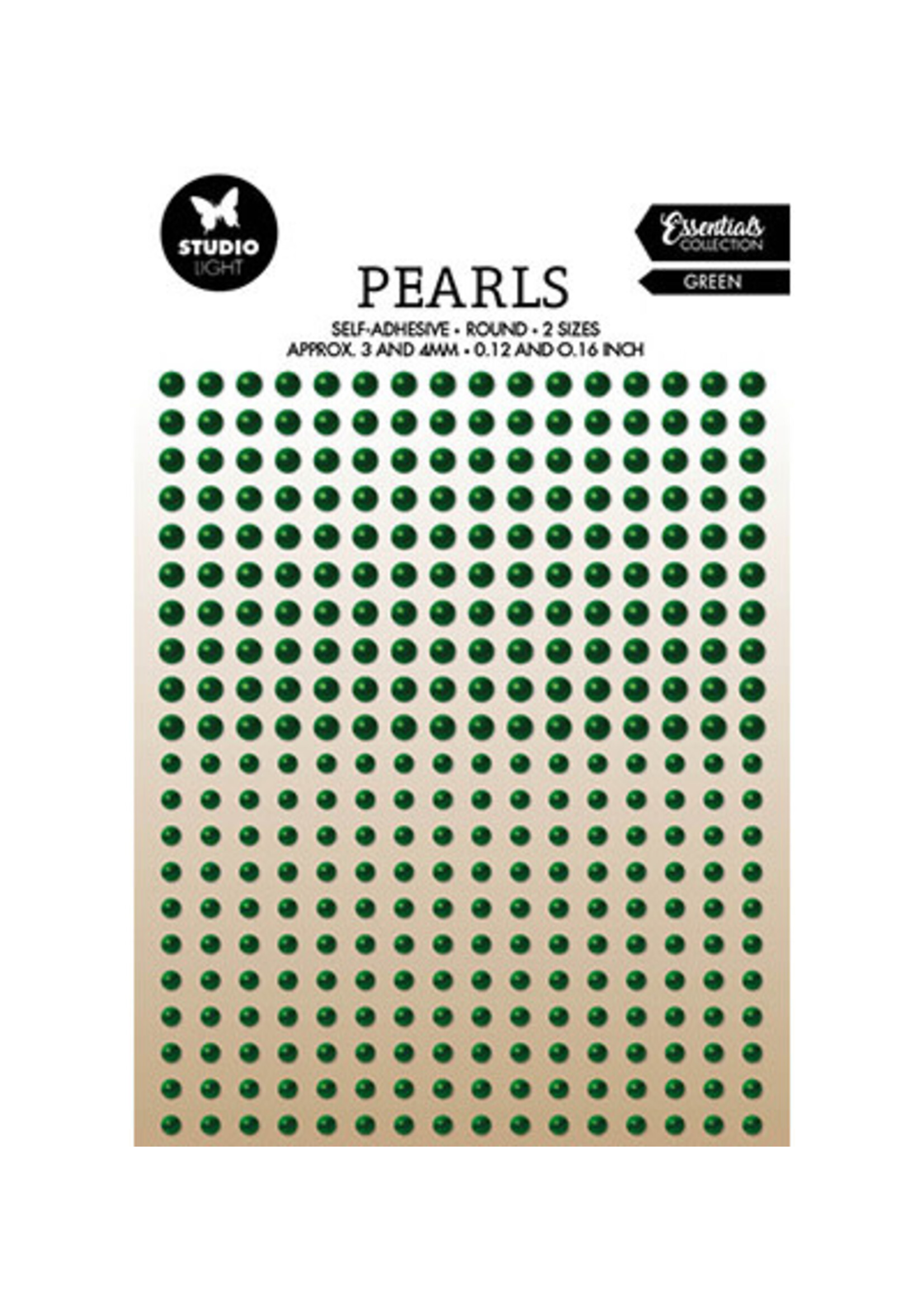 Studio Light SL-ES-PEARL23 - Green pearls Essentials nr.23