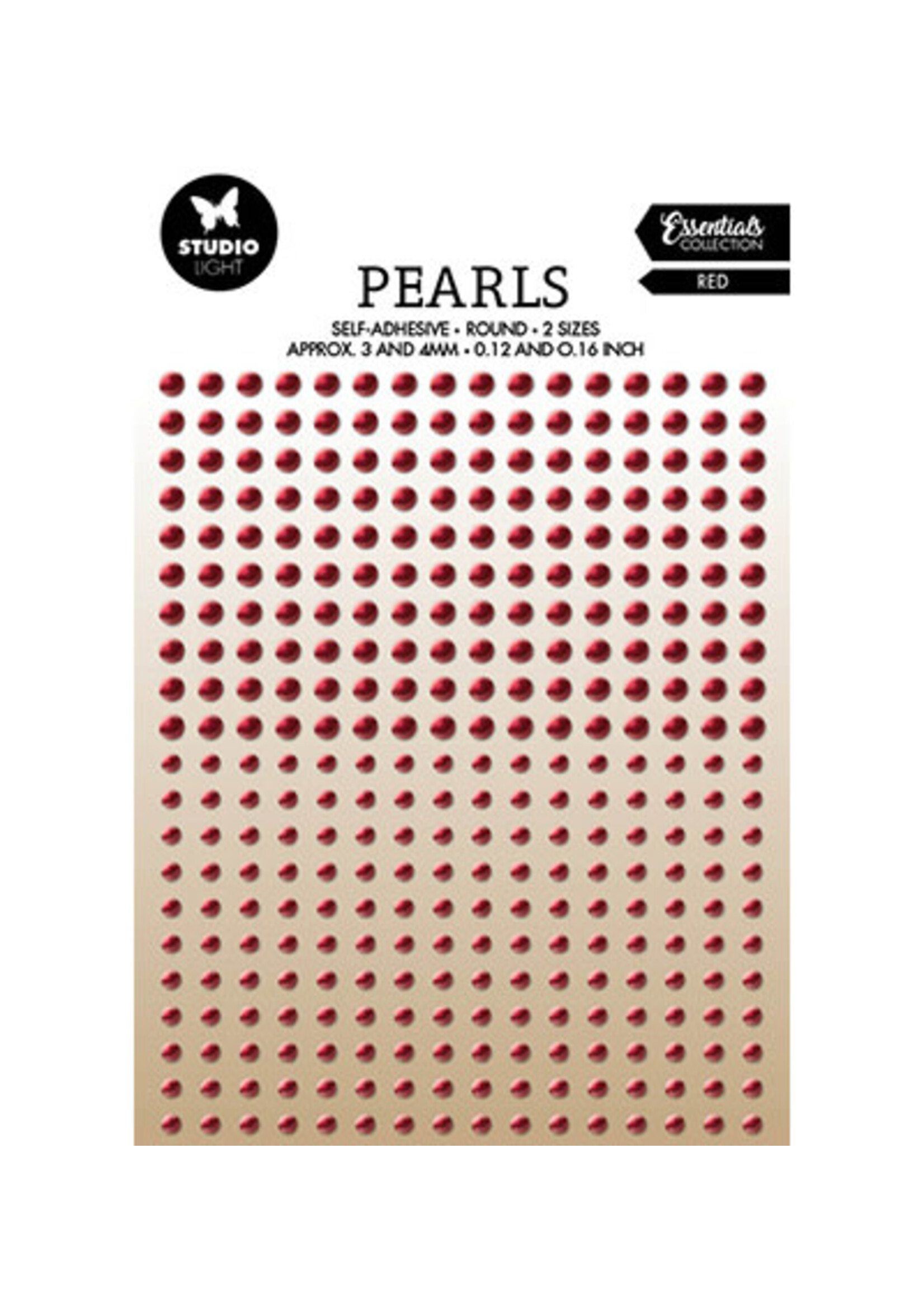Studio Light SL-ES-PEARL24 - Red pearls Essentials nr.24