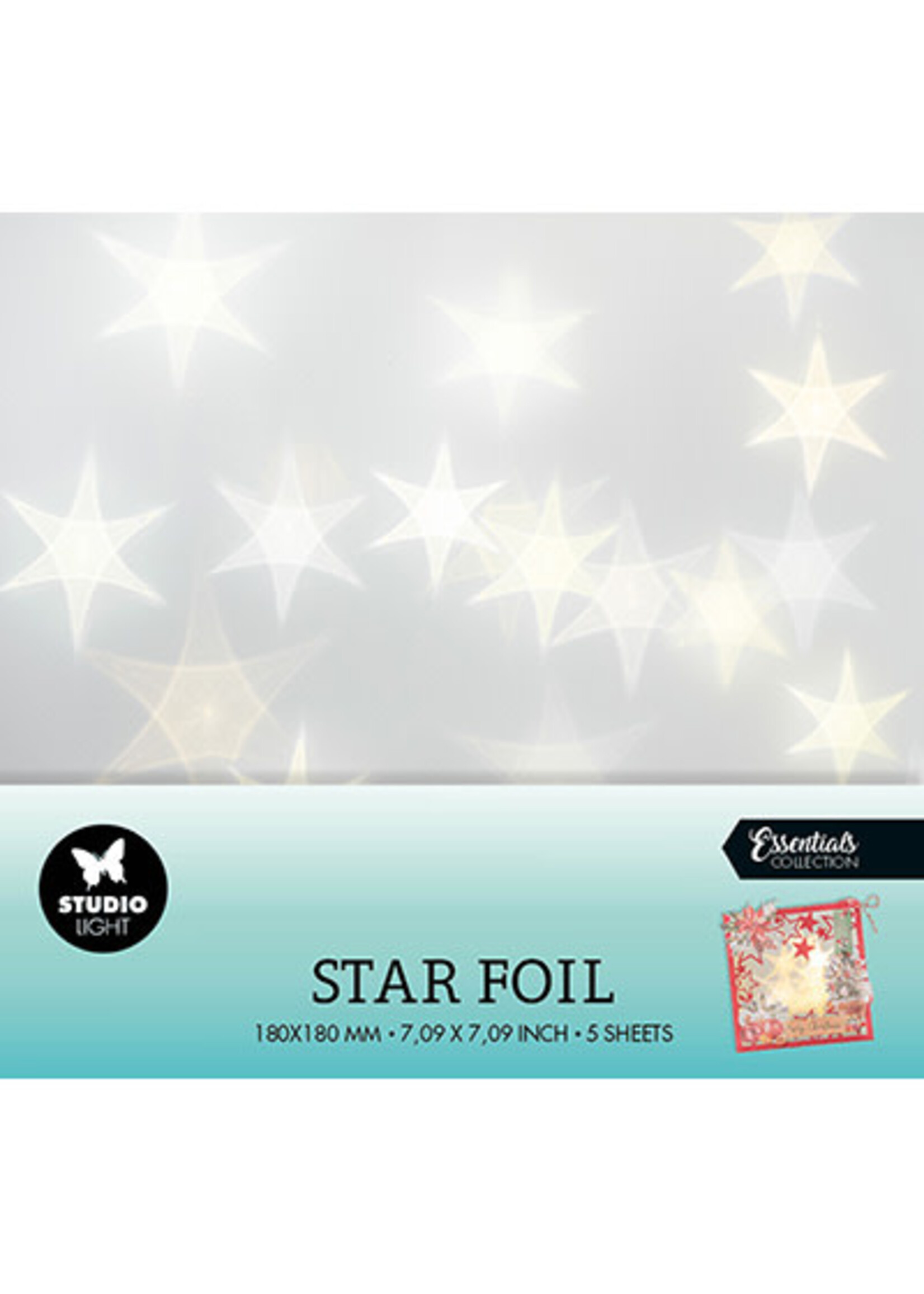 Studio Light SL-ES-FOIL01 - Star Foil 5 Essentials nr.01