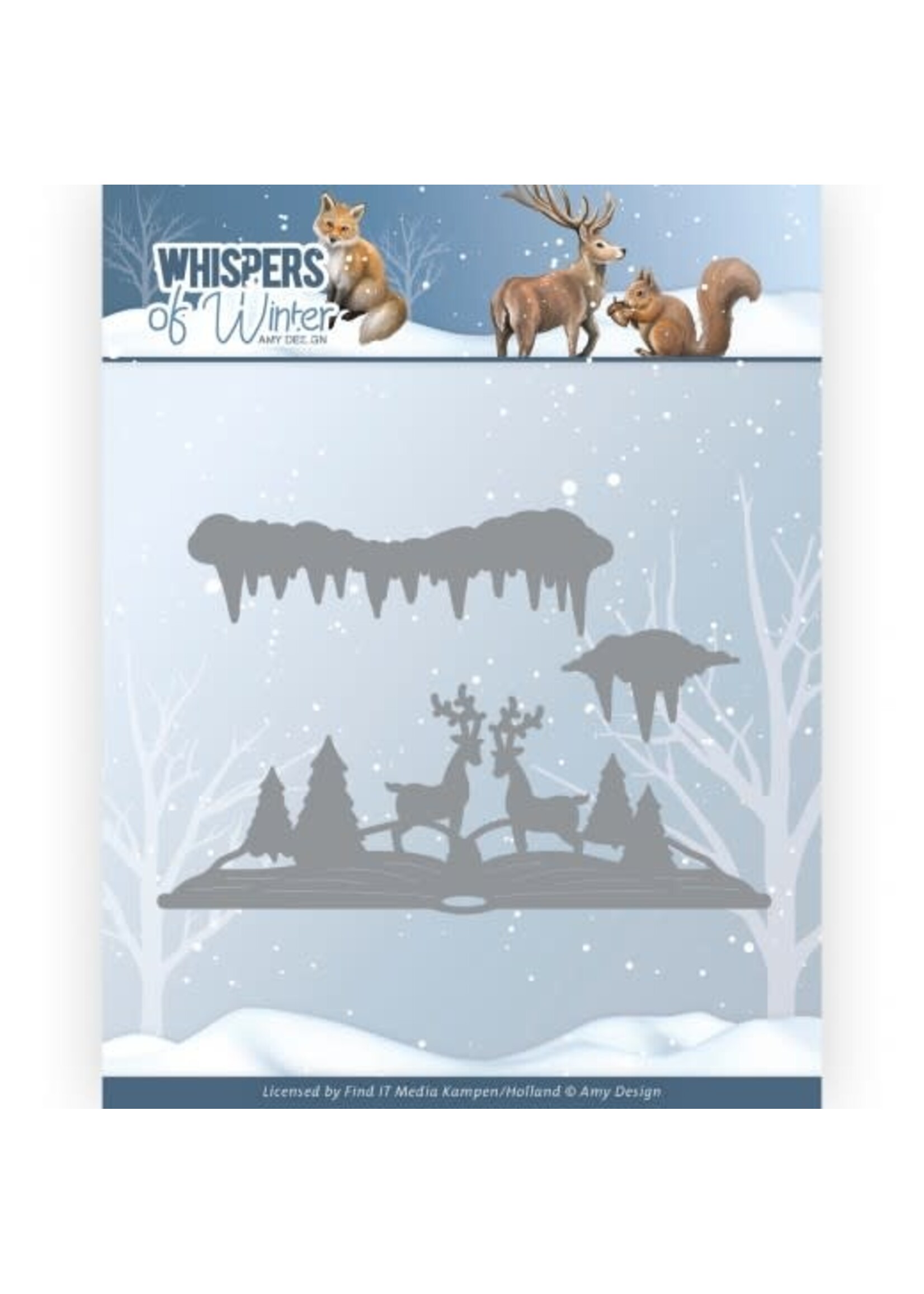 Dies - Amy Design – Whispers Of Winter - Winter Scene