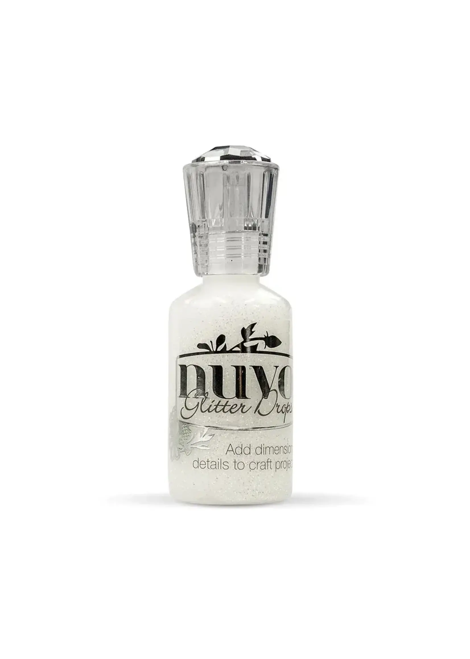 Nuvo • Glitter drops White blizzard Nuvo by Tonic Studios758N