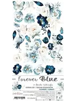 Craft O Clock FOREVER BLUE - EXTRAS SET - FLOWERS