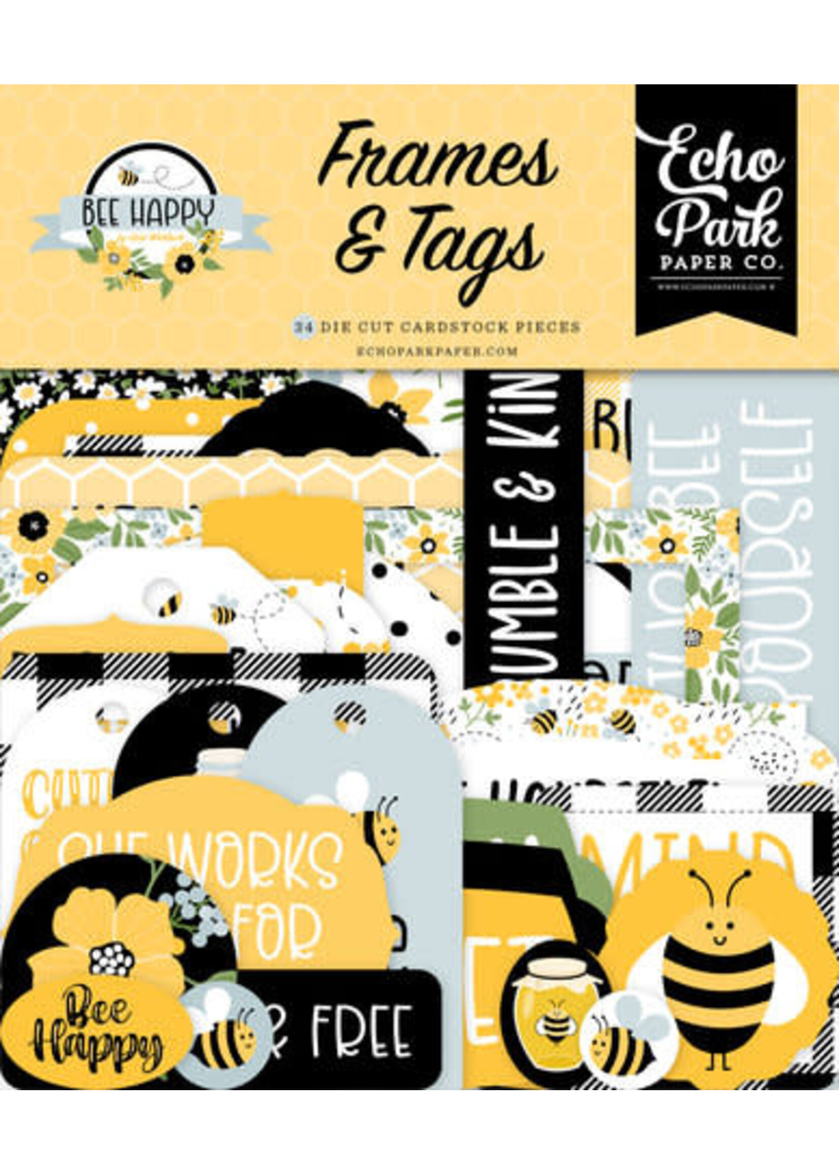Bee Happy Frames & Tags (BH319025)