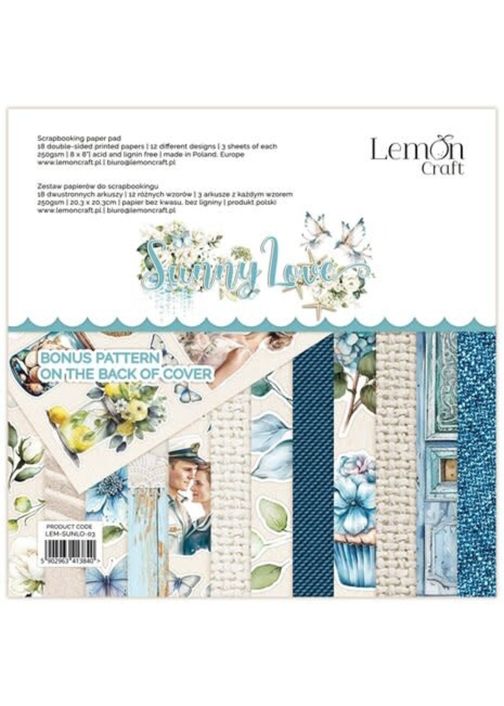 Sunny Love 6x8 Inch Paper Pad (LEM-SUNLO-03)